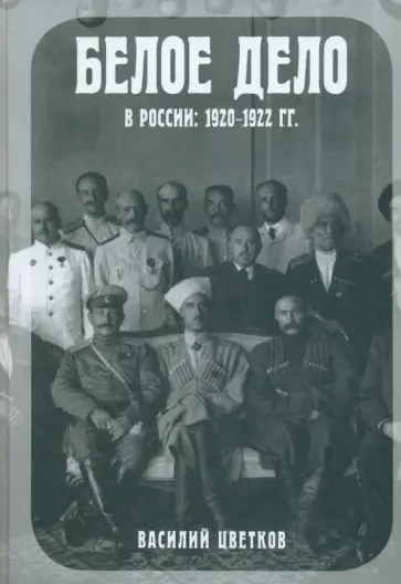 Василий Цветков - Белое дело в России: 1920-1922 Василий Цветков - Белое дело в России: 1920-1922 обложка книги