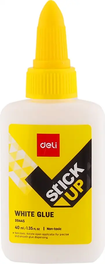 Клей ПВА 40мл Deli (E39445) обложка книги