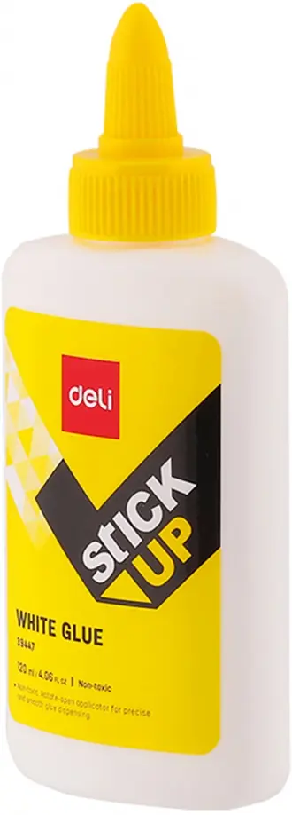 Клей ПВА "Deli" (120 мл) (E39447) обложка книги