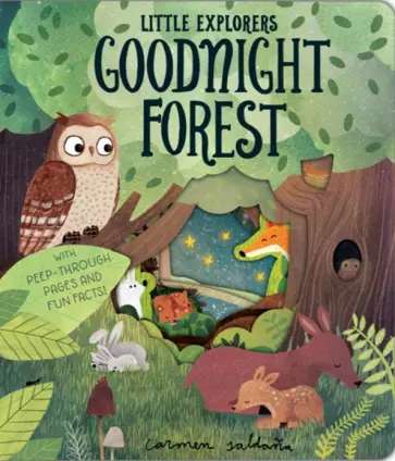 Becky Davies - Goodnight Forest (peep-through board book) Becky Davies - Goodnight Forest (peep-through board book) обложка книги