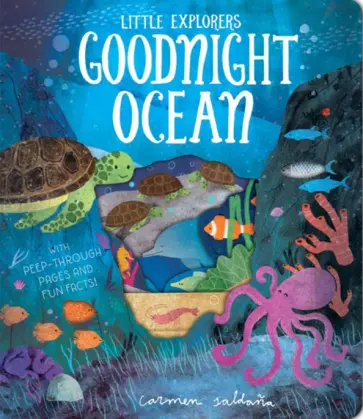 Becky Davies - Goodnight Ocean (peep-through board book) Becky Davies - Goodnight Ocean (peep-through board book) обложка книги