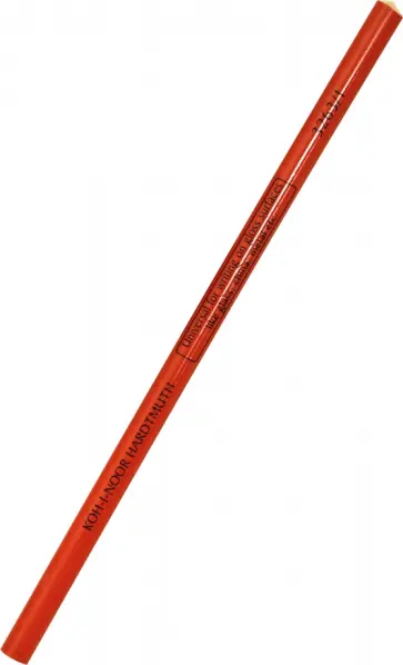 Карандаш специальный, лабораторный, красный обложка книги