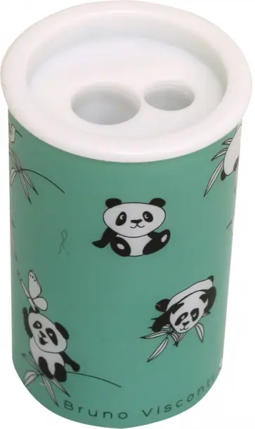 Точилка цилиндрическая, 2 отверстия, HAPPYSHARP, 4 вида (35-0011) обложка книги