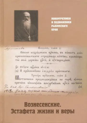 Вознесенские. Эстафета жизни и веры обложка книги
