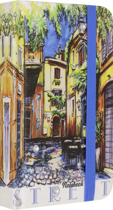 Записная книжка 80 листов, А7 "Солнечная улица" (С3356-06) обложка книги