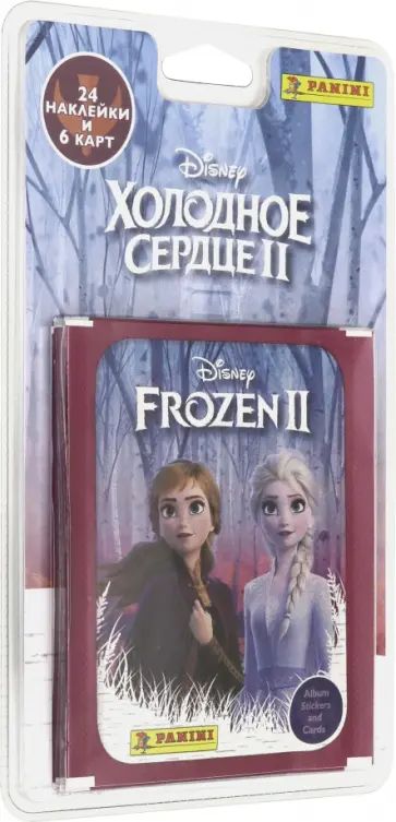 Блистер с наклейками "Холодное сердце 2" (6 пакетиков) обложка книги