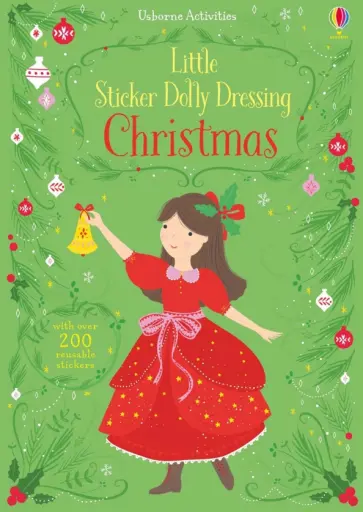 Fiona Watt - Little Sticker Dolly Dressing. Christmas обложка книги