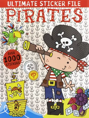 Ultimate Sticker File: Pirates обложка книги