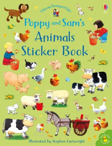Sam Taplin - Farmyard Tales Poppy and Sam's Animals Sticker Book обложка книги