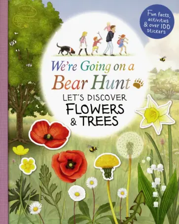 We're Going on a Bear Hunt: Let's Discover Flowers and Trees обложка книги