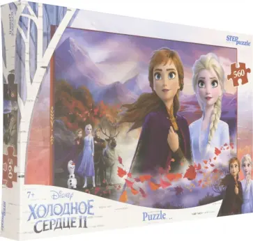 Пазл-560 "Холодное сердце 2" (97075) обложка книги