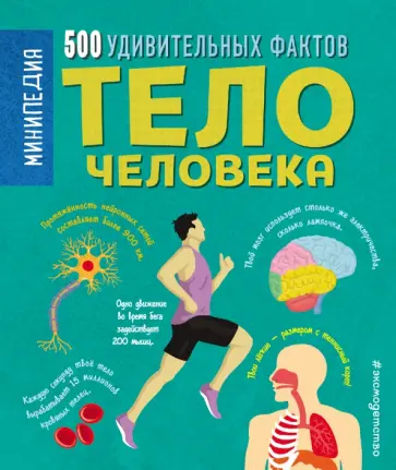 Энн Руни - Тело человека. 500 удивительных фактов обложка книги