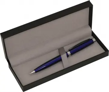 Ручка шариковая "YORK BLS" синий металлический корпус с серебристыми деталями (M-7582-70) Ручка шариковая "YORK BLS" синий металлический корпус с серебристыми деталями (M-7582-70) обложка книги