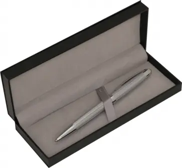 Ручка шариковая "RITA S" серебристый металлический корпус (M-7585-70) Ручка шариковая "RITA S" серебристый металлический корпус (M-7585-70) обложка книги