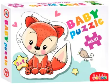 Baby Puzzle. Лесные животные (3843) Baby Puzzle. Лесные животные (3843) обложка книги