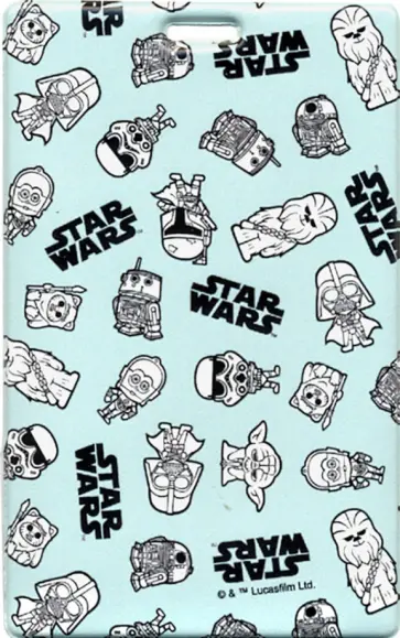 Картхолдер "Звездные Войны" паттерн обложка книги