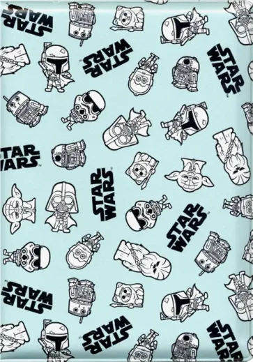 Обложка для паспорта "Звездные Войны" паттерн обложка книги