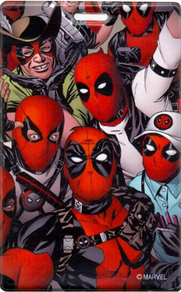 Картхолдер "Дэдпул" обложка книги
