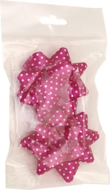 Декоративный бант (2 штуки) розовый (76973) обложка книги