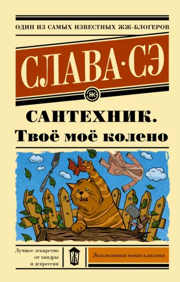Сэ Слава - Сантехник. Твоё моё колено Сэ Слава - Сантехник. Твоё моё колено обложка книги