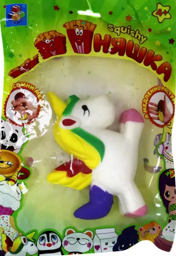 Игрушка-антистресс "Единорог" (Т15881) обложка книги