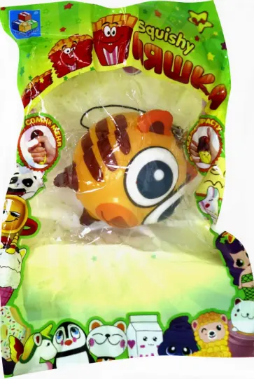 Игрушка-антистресс "Тигр" (Т15886) обложка книги