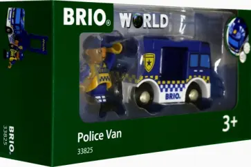 Игровой набор - фургон "Полиция" (2 элемента) (33825) обложка книги