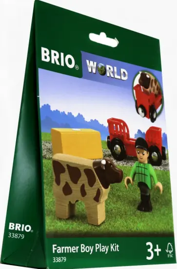 Игровой набор "Мальчик на ферме", 4 элемента (33879) обложка книги