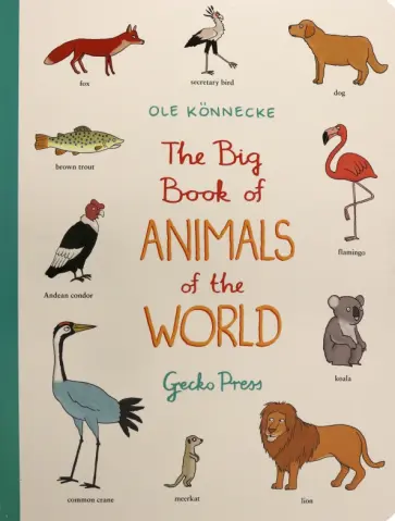 Big Book of Animals of the World обложка книги