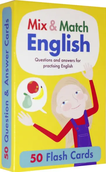 Rachel Thorpe - Mix & Match English Flash Cards (x50) обложка книги
