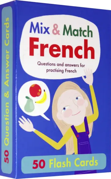 Rachel Thorpe - Mix & Match French Flash Cards (x50) обложка книги