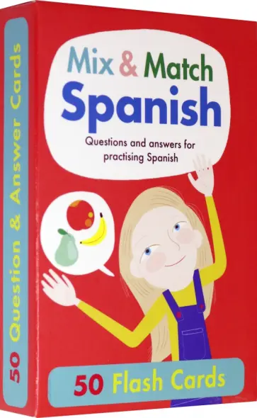 Rachel Thorpe - Mix & Match Spanish. 50 Flash Cards обложка книги