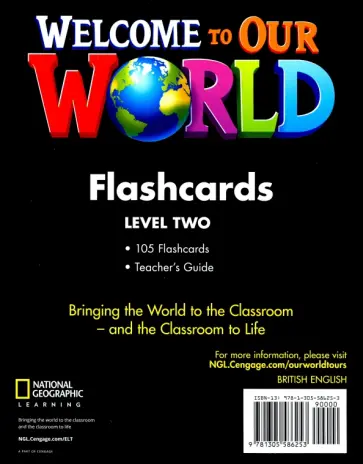 Welcome to Our World 2: Flashcards Set обложка книги
