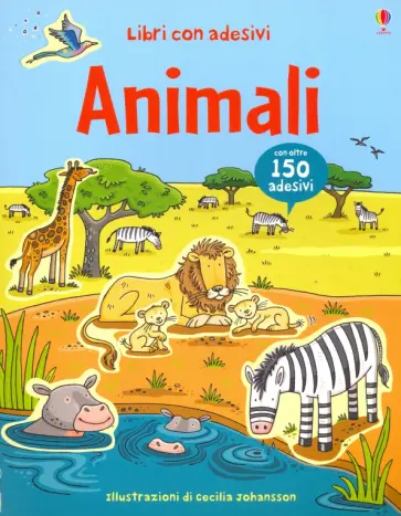 Jessica Greenwell - Animali. Con adesivi Jessica Greenwell - Animali. Con adesivi обложка книги