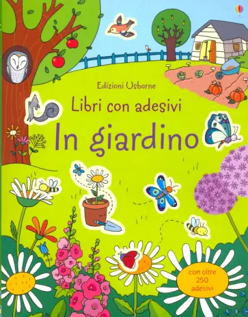 Caroline Young - In giardino. Libri con adesivi обложка книги