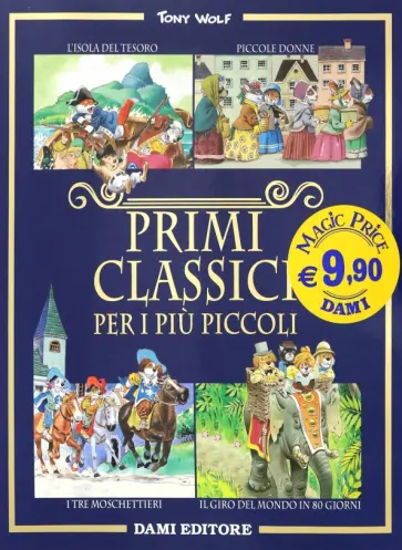 Verne, Дюма - Primi classici per i piu piccoli Verne, Дюма - Primi classici per i piu piccoli обложка книги