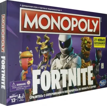 Игра настольная "МОНОПОЛИЯ Фортнайт" (E6603E76) обложка книги