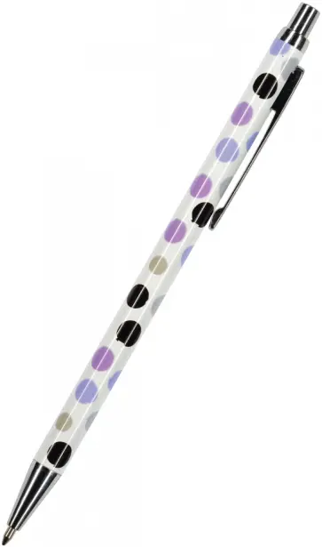 Ручка шариковая автоматическая "Felicita. Горошек" (0,7 мм, синяя) (20-0263/04) обложка книги