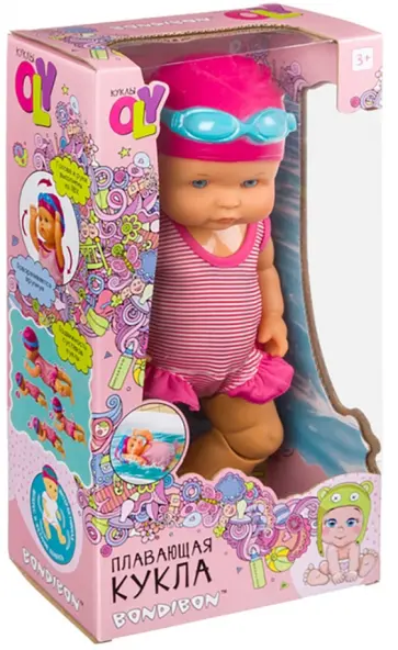 Кукла Oly плавающая, 33 см (8866A/ВВ4264) обложка книги