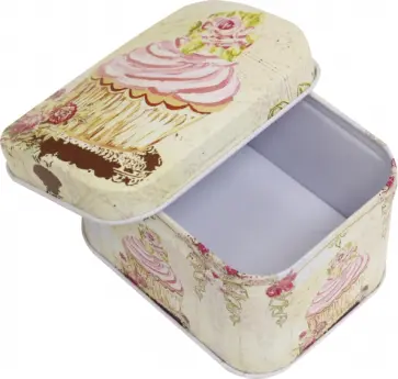 Коробка для безделушек и мелочей Малиновый капкейк (43687) обложка книги