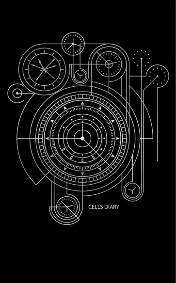 Ежедневник недатированный "Cells Diary. Дизайн 1" (136 листов, А5, линия) (ЕЖФ20513601) обложка книги