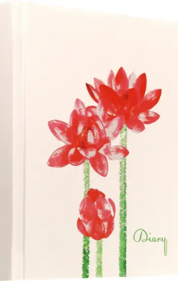 Ежедневник недатированный "Акварельные лотосы" (128 листов, А6, линия) (ЕЖ20612805) обложка книги