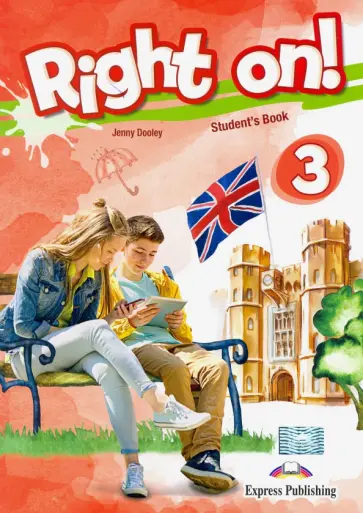 Jenny Dooley - Right on! 3. Student's book (international) обложка книги