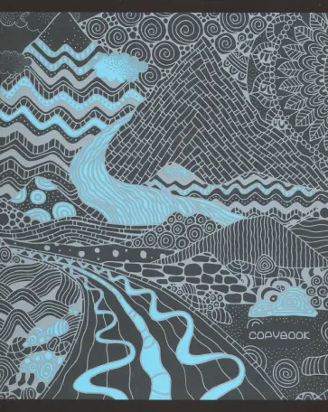 Тетрадь общая "Серебряный пейзаж" (96 листов, А5, клетка, в ассортименте) (ТК966425) обложка книги