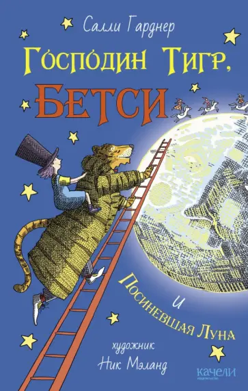 Салли Гарднер - Господин Тигр, Бетси и Посиневшая Луна обложка книги