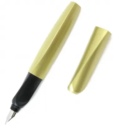Ручка перьевая "Office Twist Classy Neutral Pure Gold M" (PL811392) обложка книги