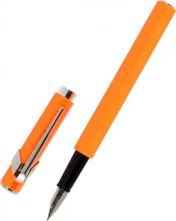 Ручка перьевая "Office 849 Fluo" оранжевая (840.030) обложка книги