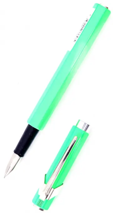 Ручка перьевая "Office 849 Fluo Yellow Green" (841.230) обложка книги