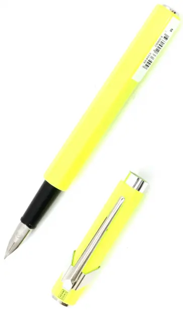 Ручка перьевая "Office 849 Fluo", желтый (840.470) обложка книги