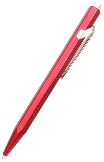 Ручка шариковая автоматическая "Office Popline Metal-X Red Metallic M" (синяя) (849.780) обложка книги